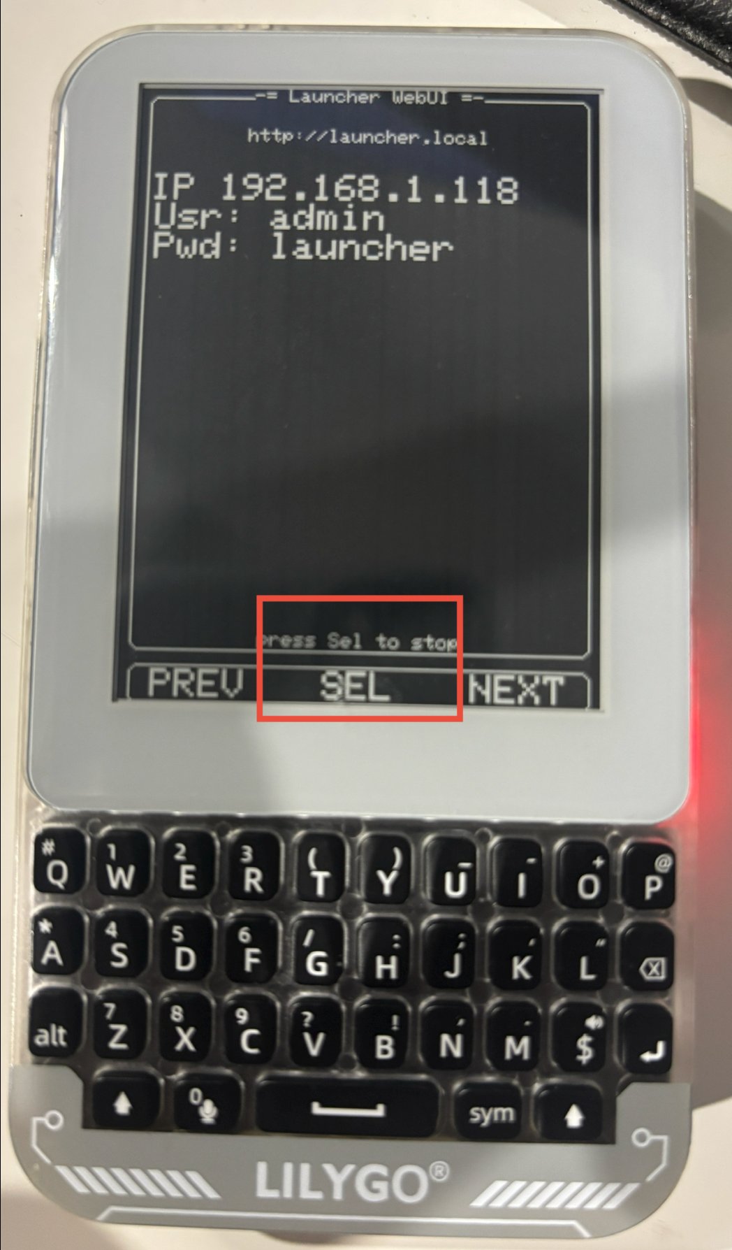 Disconnect WUI